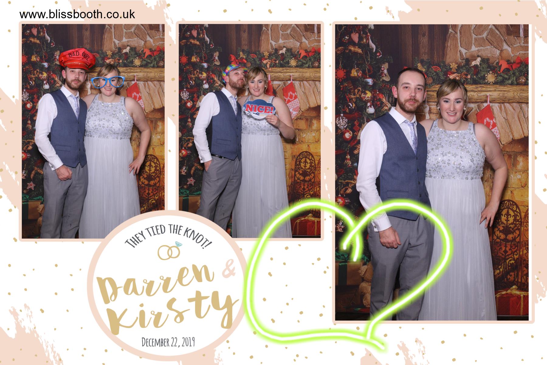 Kirsty and Darren | View more photos from the event at gallery.blissbooth.co.uk/u/BlissBooth/Kirsty-and-Darren